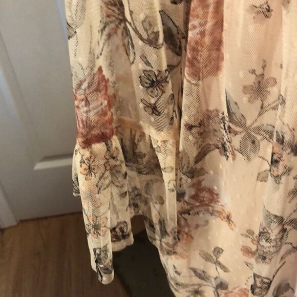 NWT Almost Famous blouse sz L - Picture 3 of 7